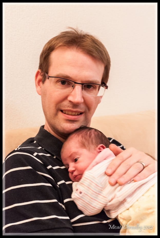 Tamara et papa